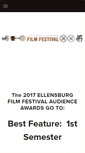 Mobile Screenshot of ellensburgfilmfestival.com