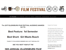 Tablet Screenshot of ellensburgfilmfestival.com